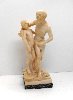 Santini Signed Marble, Alabaster and Resin Sculpture